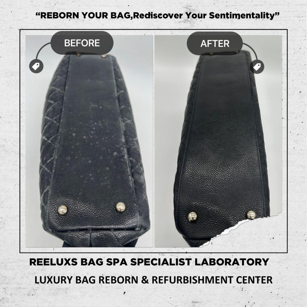 Leather Shoulder Bag Laether Mold Spot Problem Nano Deep Cleaning & Leather… — frame 6