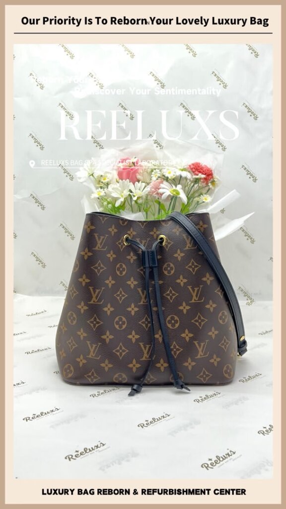 NéoNoé Bucket Bag Trim Oil Edge Cracked & Damage Replacement | REELUXS — frame 4