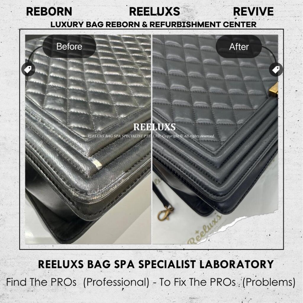 Le Boy Color Faded Leather White Stain Problem — frame 2
