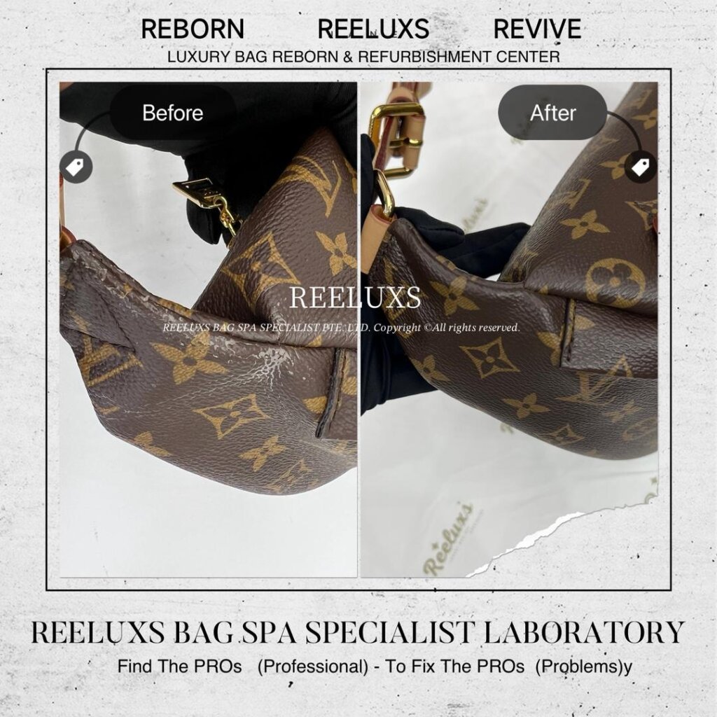 Bumbag Monogram Canvas Peel Off & Oxidation — frame 5