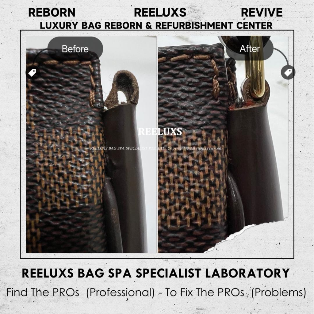 Pochette Hook & Leather Damage Repaired — frame 2