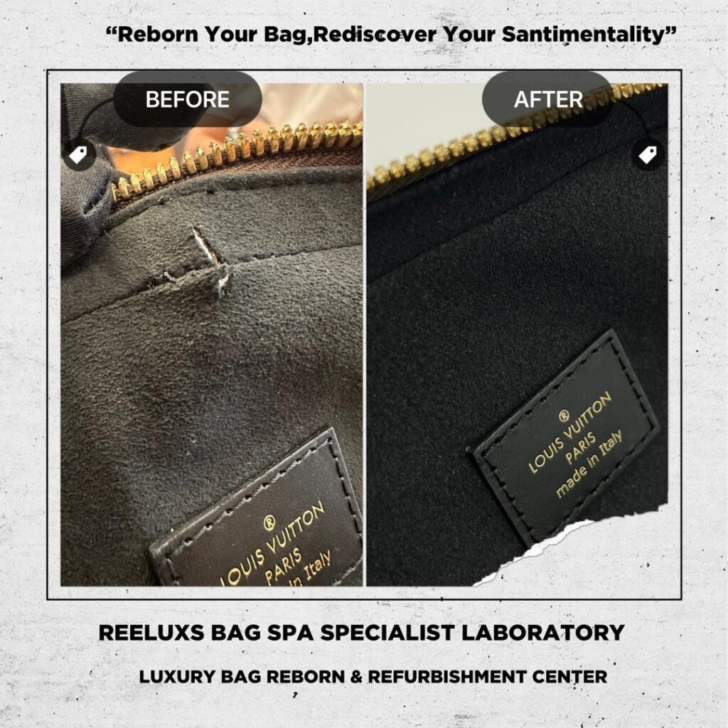 Vanity Handbag Canvas Cutting Broken & Inner Broken — frame 4