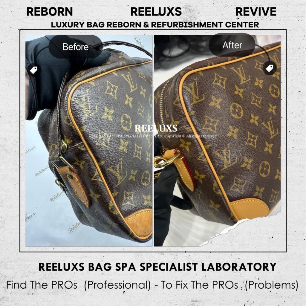 Monogram Nil Crossbody Vachetta Heavy Stain Replacement Metal Tarnish & Scratches 24K… — frame 5