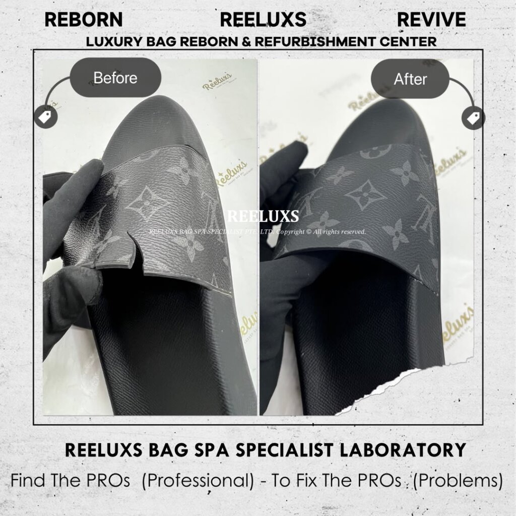 Slides Monogram Canvas Crack & Damaged Replacement | REELUXS — frame 3