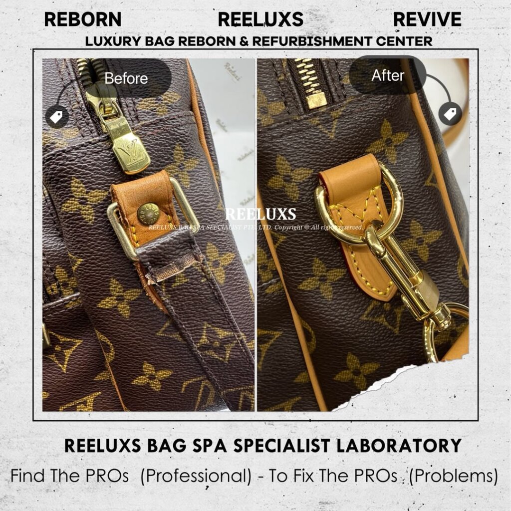 Monogram Nil Crossbody Vachetta Heavy Stain Replacement Metal Tarnish & Scratches 24K… — frame 3