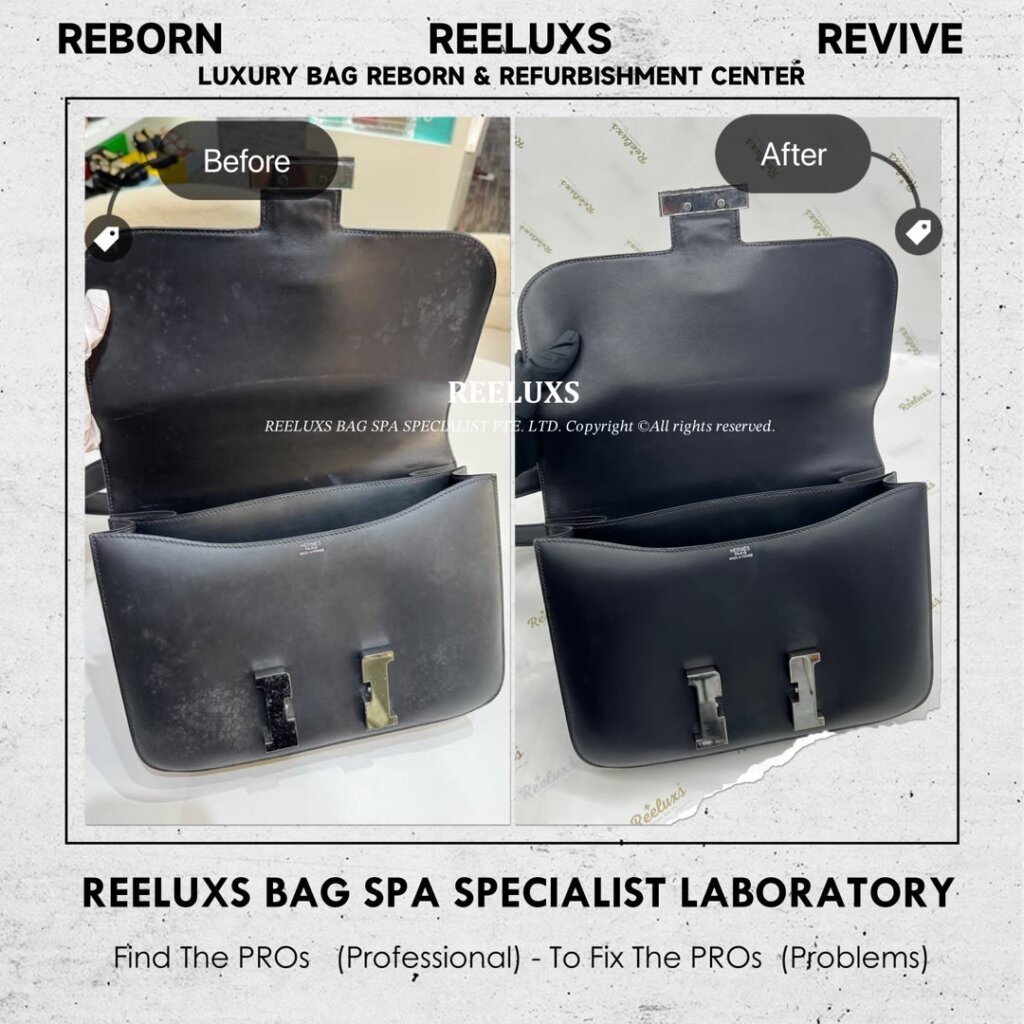 Constance Leather Dull & White Mold Spot Problem Nano Mold Removal — frame 2