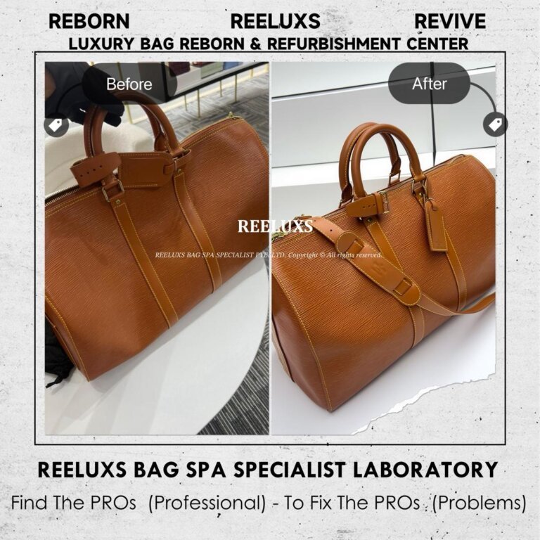 Louis Vuitton Keepall Epi Leather Travel Bag Customized To LOUIS VUITTON Keepall Bandouliere Bag