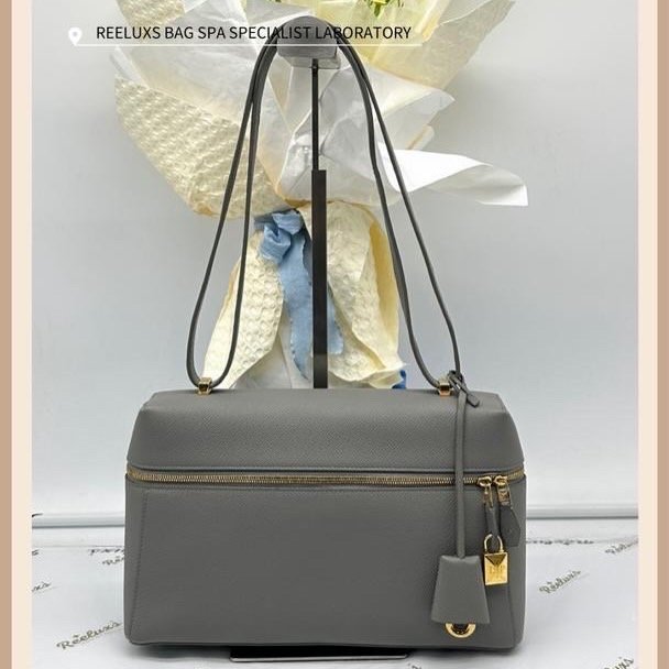 Extra Pocket Bag Tag Leather Damage Repair & Long Strap Oil Edge… — frame 4