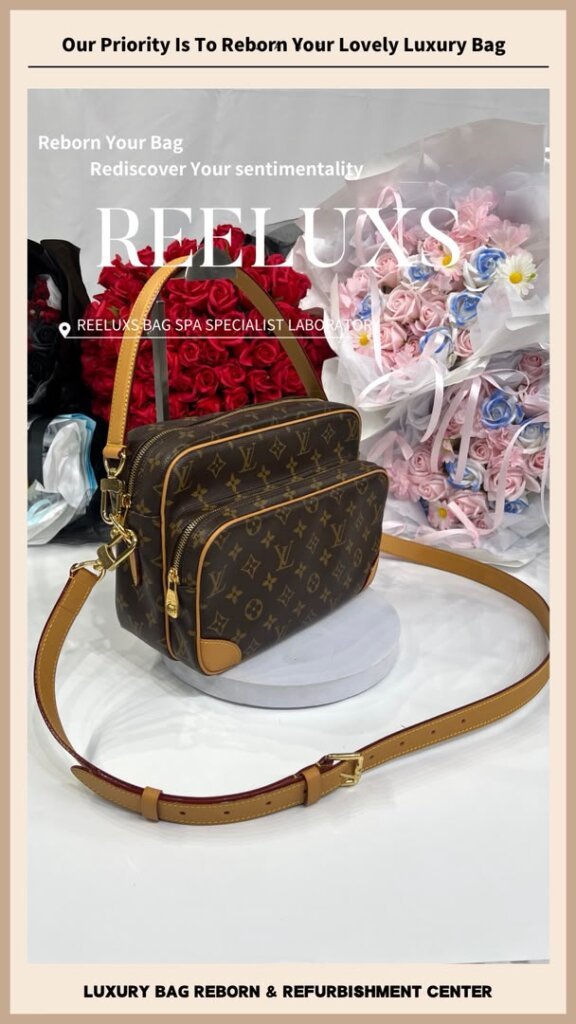 Monogram Nil Crossbody Vachetta Heavy Stain Replacement Metal Tarnish & Scratches 24K… — frame 8