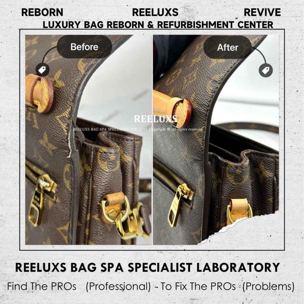 Pochette Metis Bag Oil Edge Damaged Tear Off Vachetta Stain & Peel… — frame 2