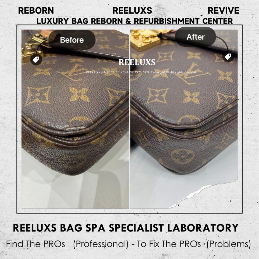 Pochette Metis Bag Oil Edge Damaged Tear Off Vachetta Stain & Peel… — frame 7