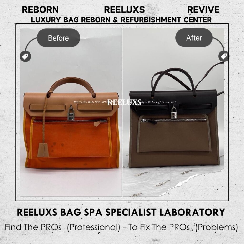 Herbag Fabric Bubble Pop Up Heavy Color Stain Damaged Refurbishment | REELUXS — frame 3