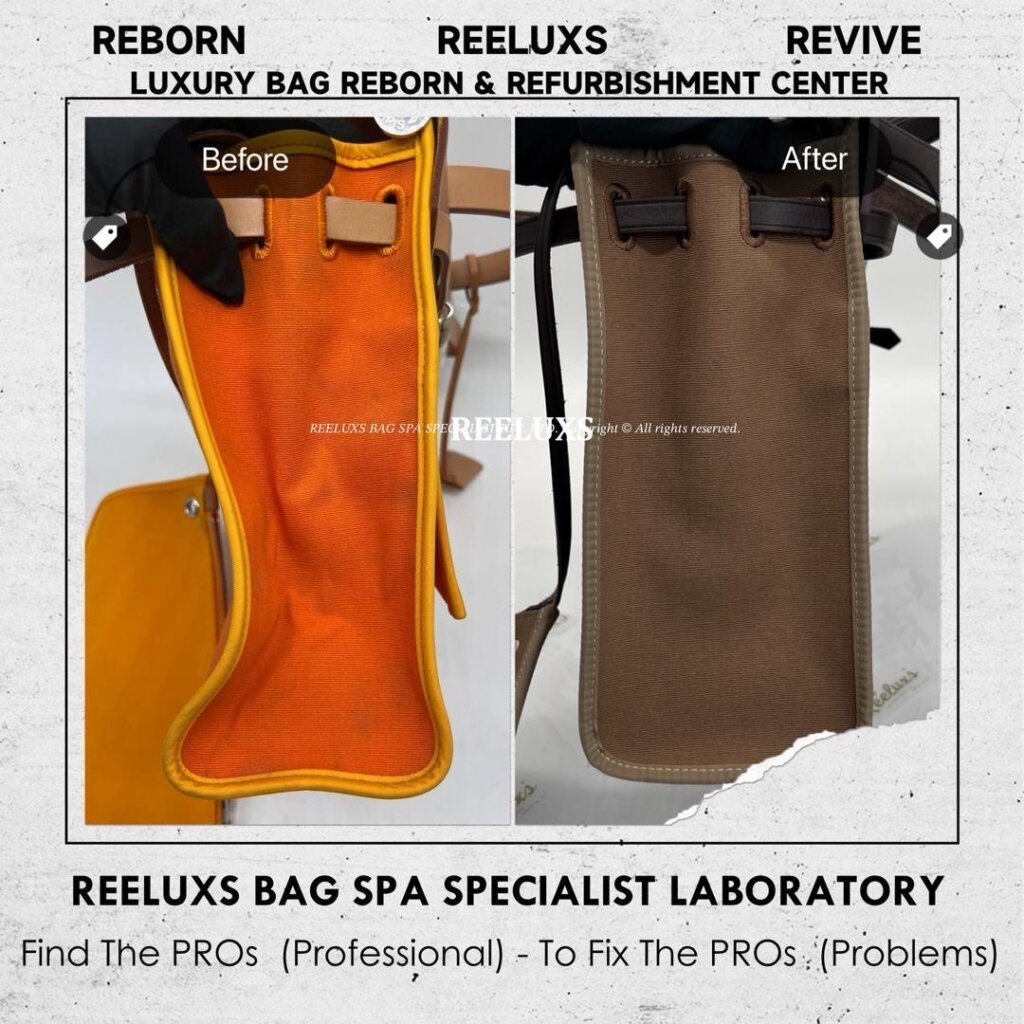 Herbag Fabric Bubble Pop Up Heavy Color Stain Damaged Refurbishment | REELUXS — frame 9