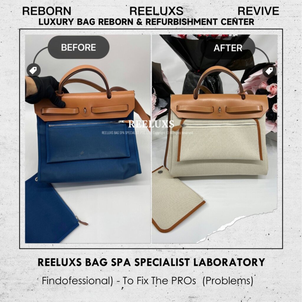 Herbag Zip Canvas Yellowish & Color Oxidation Canvas — frame 4