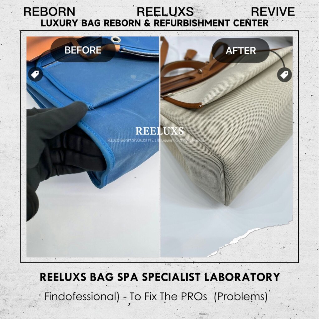 Herbag Zip Canvas Yellowish & Color Oxidation Canvas — frame 5