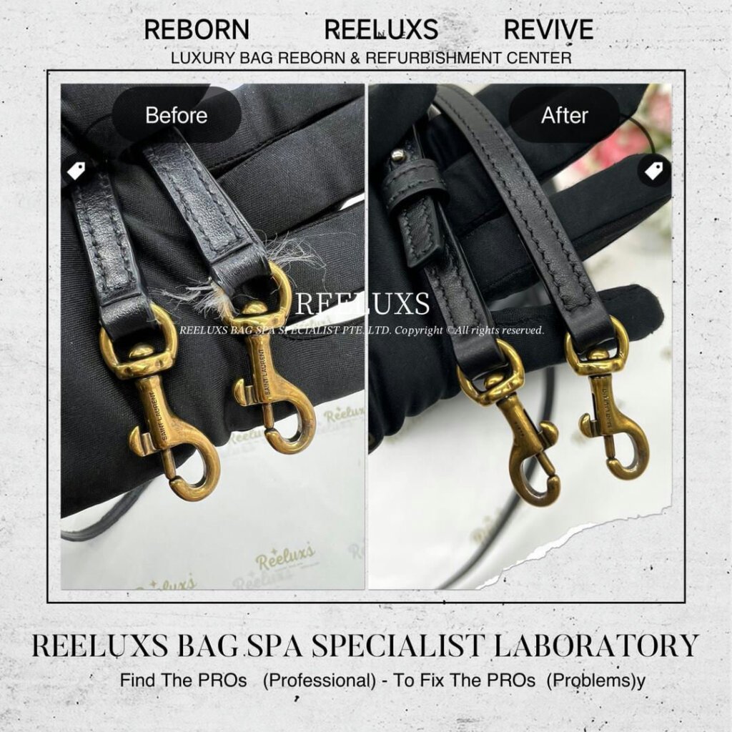 YSL Toy Loulou Crossbody Bag Leather Strap Damaged & Oil Edge Melted… — frame 3