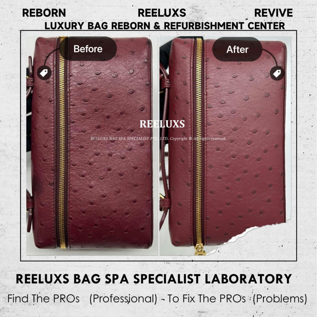 Extra Pocket Bag Corner Peel Off Leather Stain 🫟 Problem — frame 8