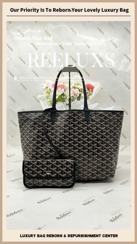 PM Tote Bag Handle Oil Edge Crack & Damaged Refurbishment | REELUXS — frame 5