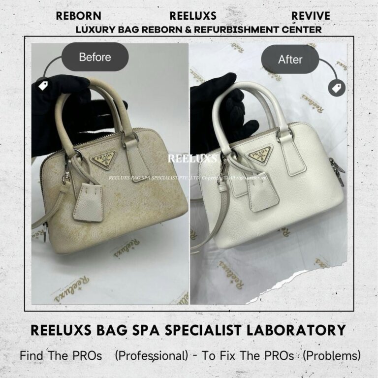 Christian Dior Small Lady Dior Handbag  Metallic Mold Damaged Oxidation & Faded Restoration I REELUXS