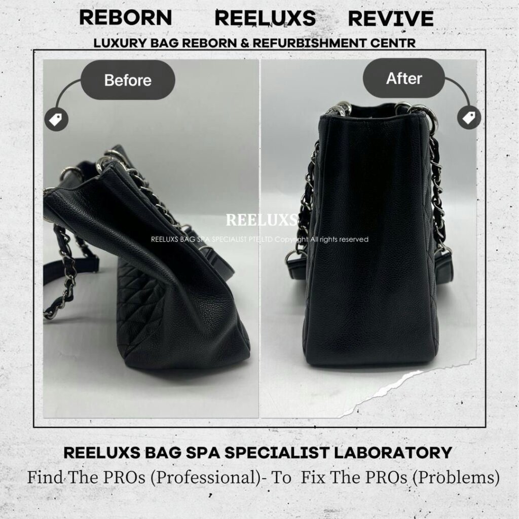 GST Black Caviar Leather Color Faded & Leather Run Of The Shape… — frame 3