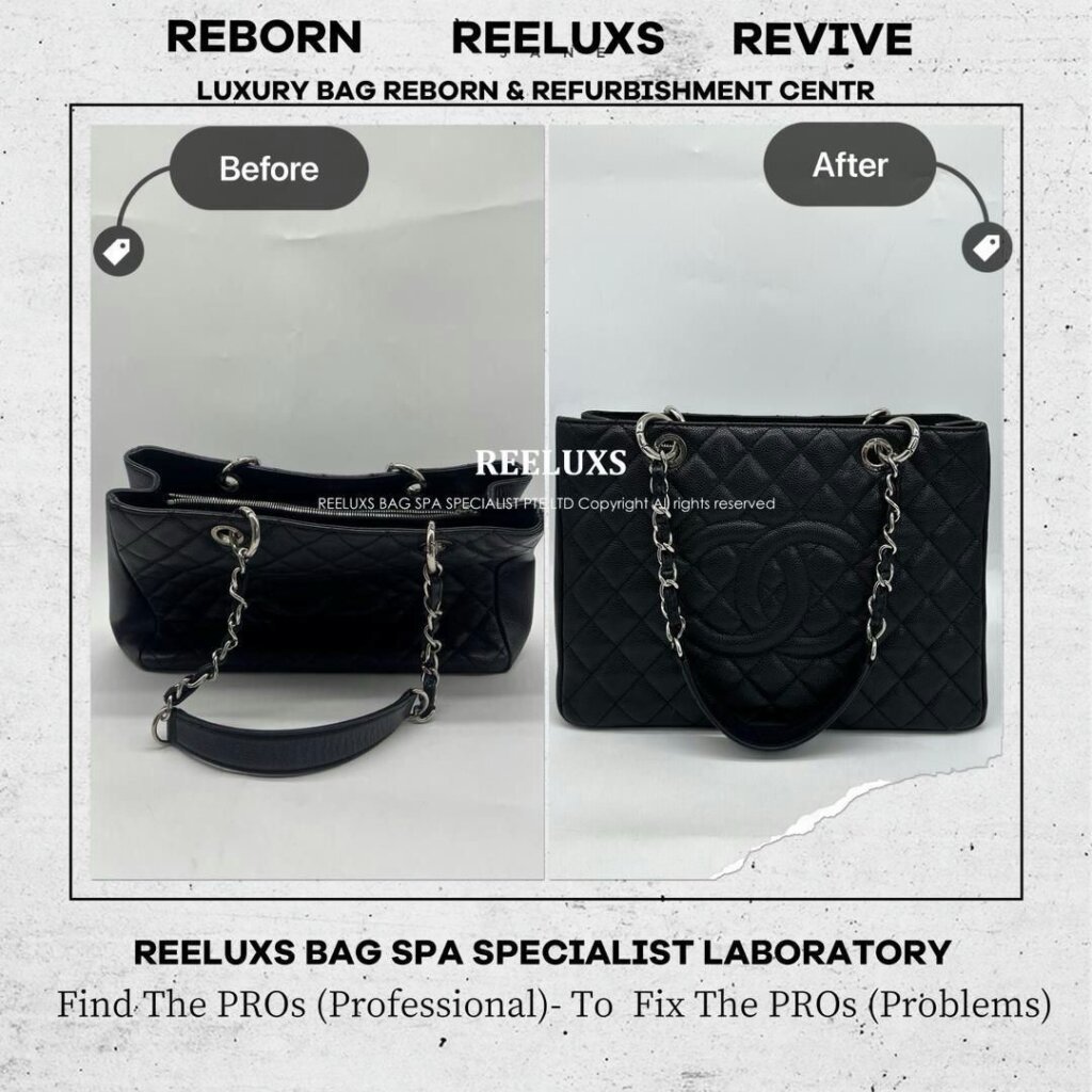 GST Black Caviar Leather Color Faded & Leather Run Of The Shape… — frame 2