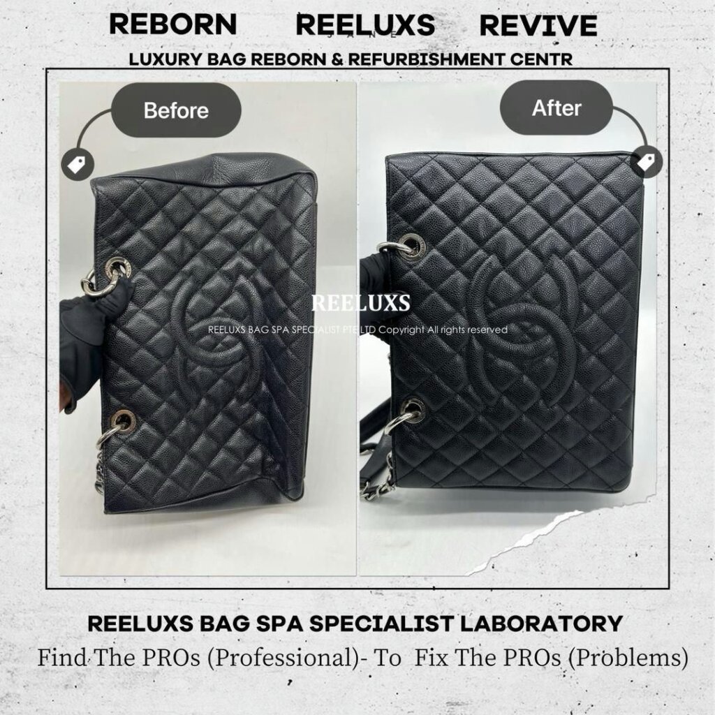 GST Black Caviar Leather Color Faded & Leather Run Of The Shape… — frame 6