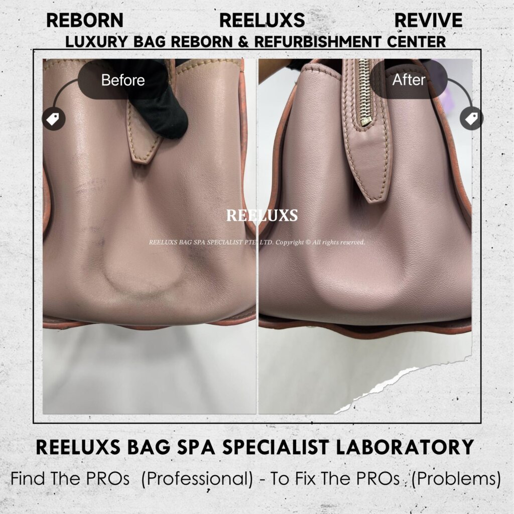 “MIU MIU Madras Small Tote Bag Color Stain & Damage Restoration, Handle… — frame 5