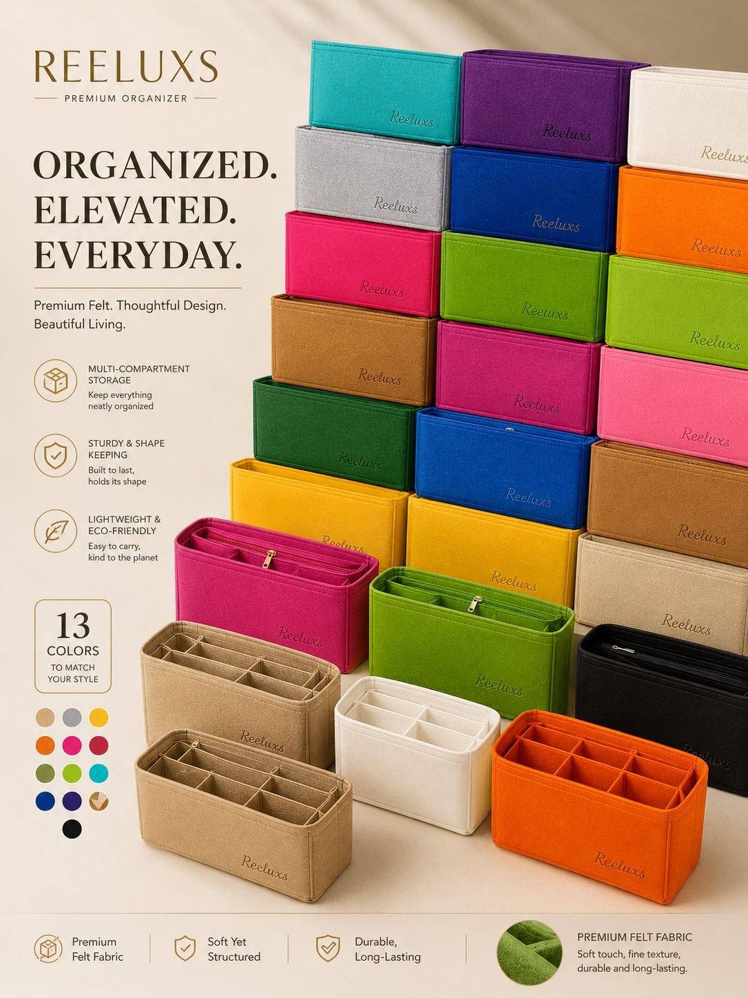REELUXS Organizer - Multiple Shape 4 REELUXS Organizer - Multiple Shape - Image 4