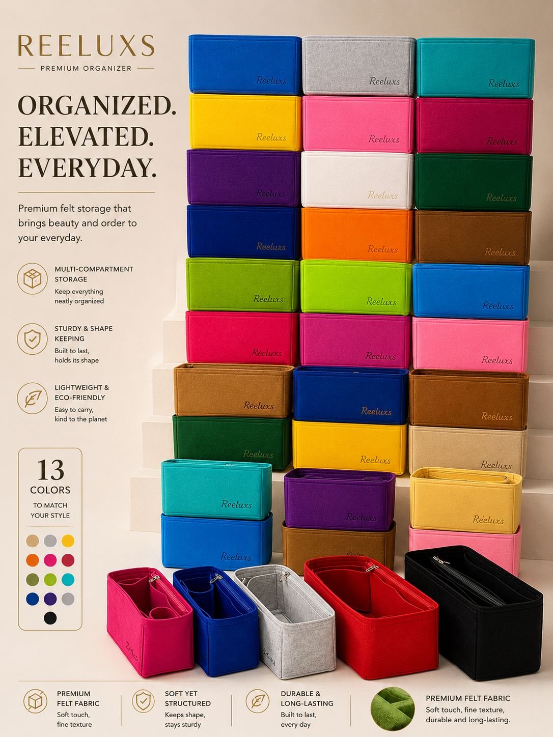 REELUXS Organizer - Multiple Shape 5 REELUXS Organizer - Multiple Shape - Image 5