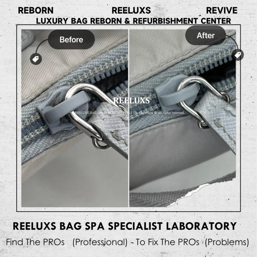 Re-Edition 2005 Nylon Shoulder Bag Nylon Dust Dirty Stain Nano Spa Deep… — frame 11