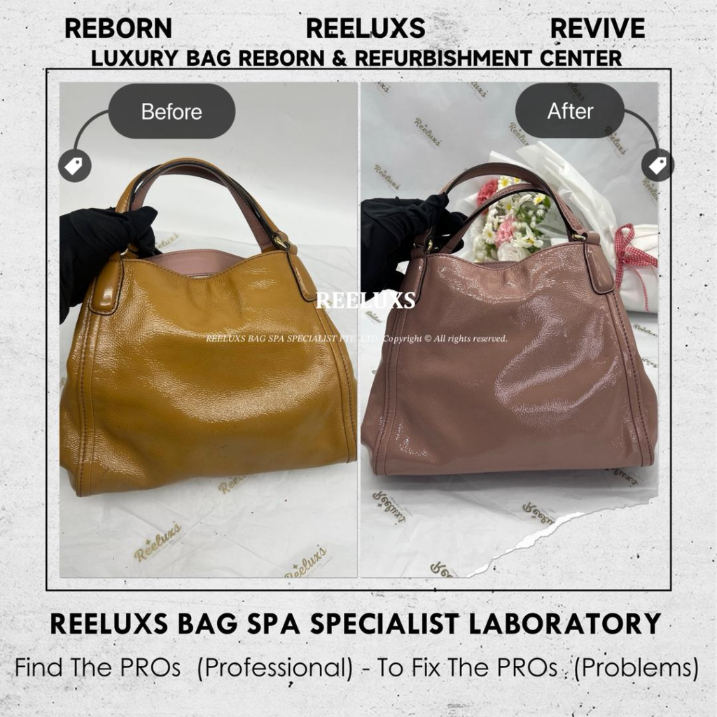 Soho Patent Leather Bag Patent Color Oxidation — frame 2